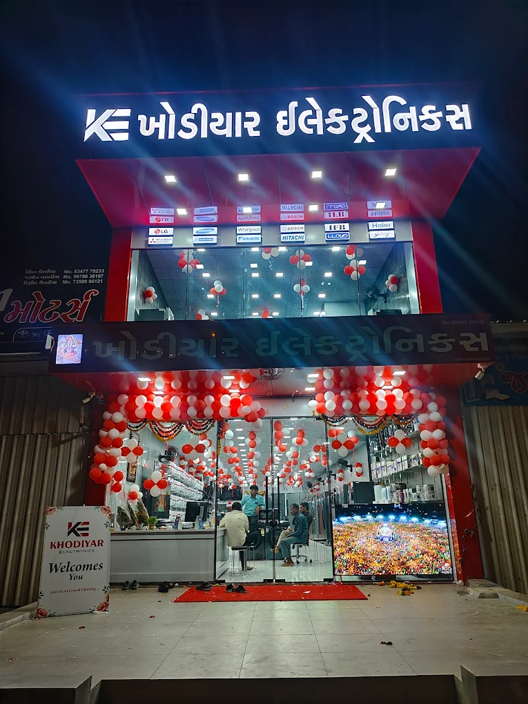  happy client , Owner of Khodiyar Electronics 